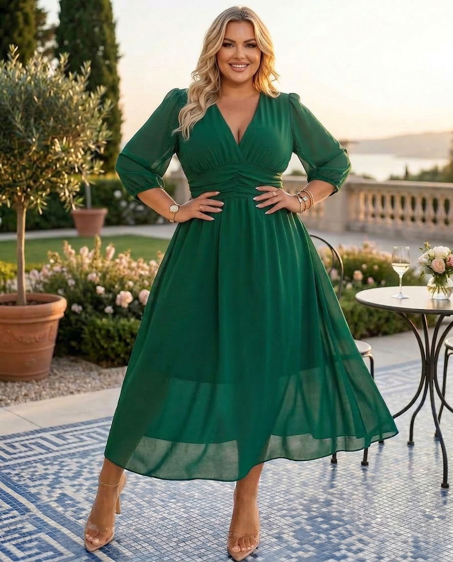 Nia | Elegant Wrap Dress