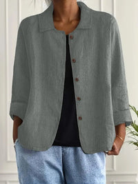Amabilia™ | Button-Front Blouse