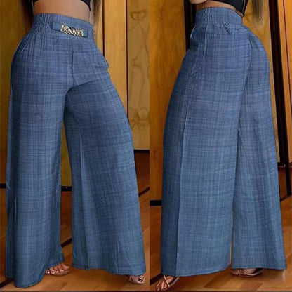 Évelyne™ — High-Waisted Wide-Leg Sculpting Pants