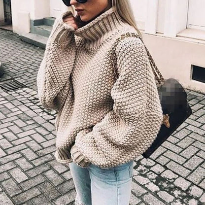 Beatrix | Oversized Chunky Turtleneck Jumper