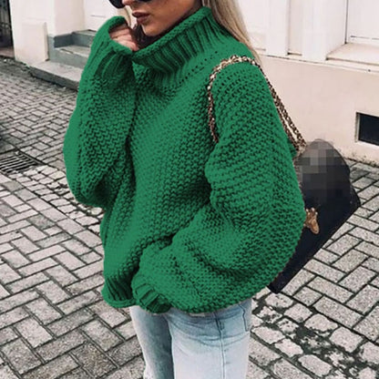 Beatrix | Oversized Chunky Turtleneck Jumper