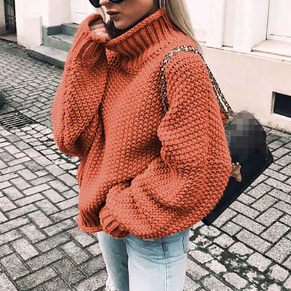 Beatrix | Oversized Chunky Turtleneck Jumper