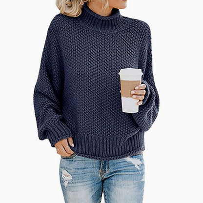 Beatrix | Oversized Chunky Turtleneck Jumper